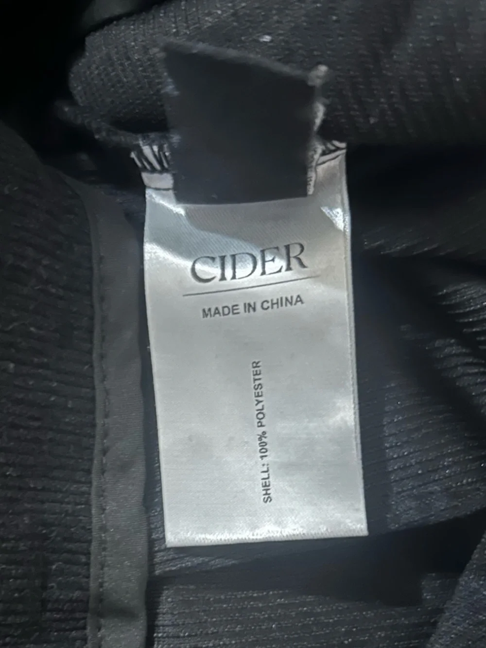 XS Cider Black Corduroy Jumpsuit - Picture 7 of 12